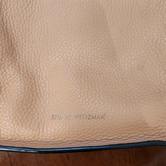 Stuart Weitzman leather crossbody shoulder bag - Picture 5 of 16